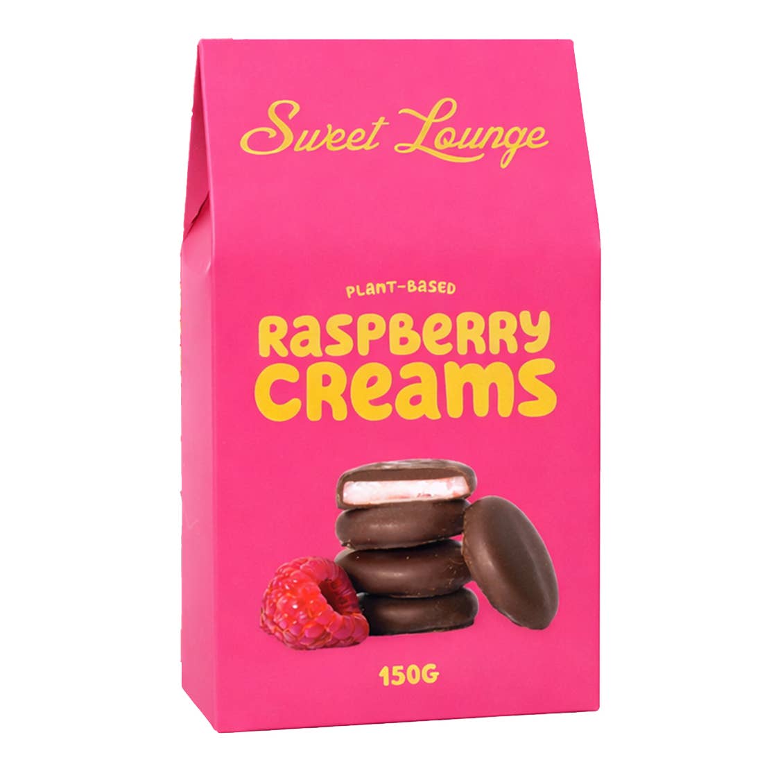 Plant-Based Chocolate Raspberry Creams 150g