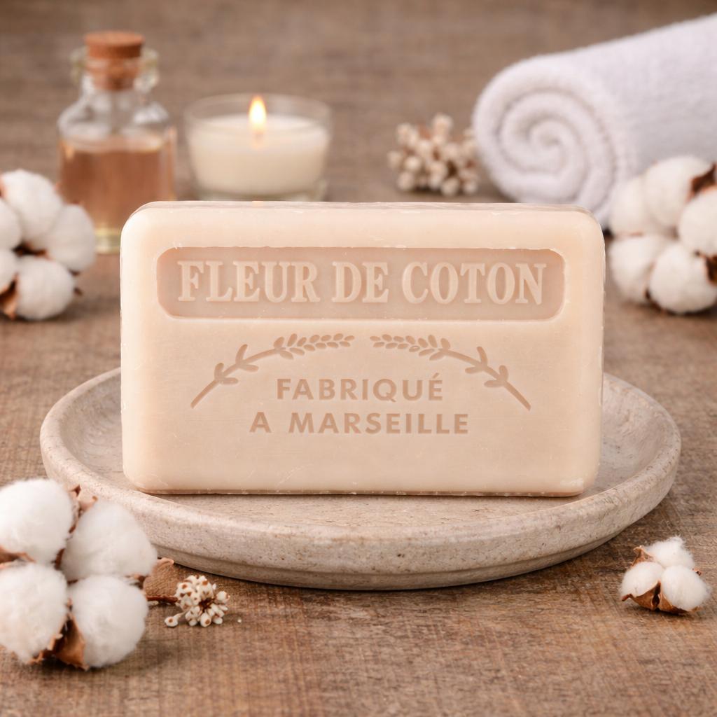 Cotton Flowers (Fleur de Coton) Soap Bar