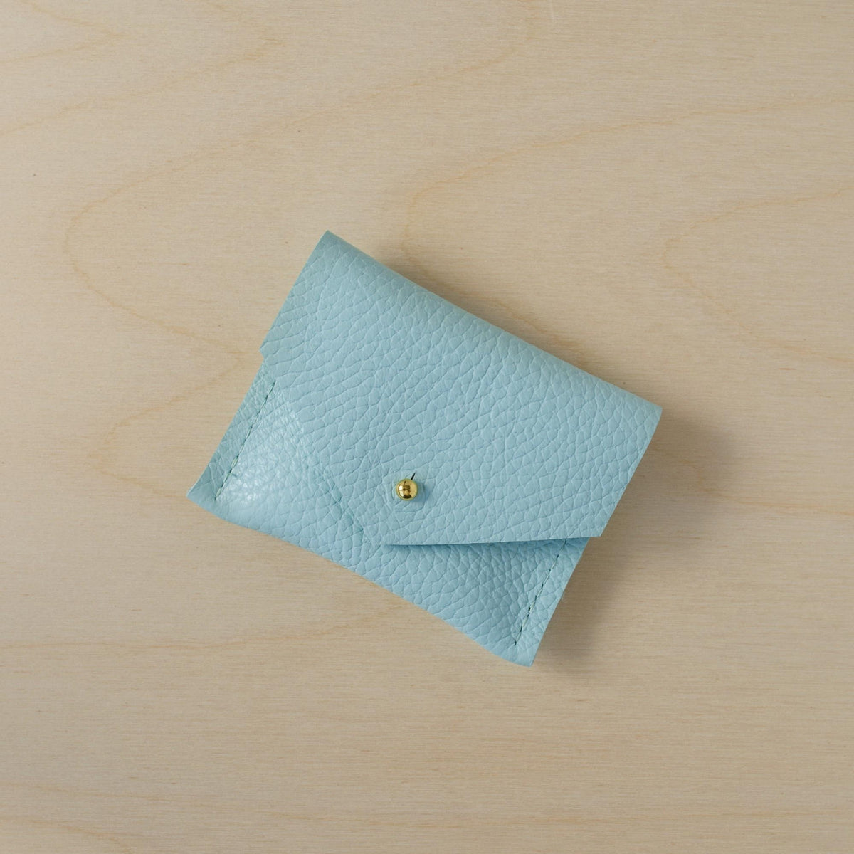 Leather Jewellery Pouch - Seaglass