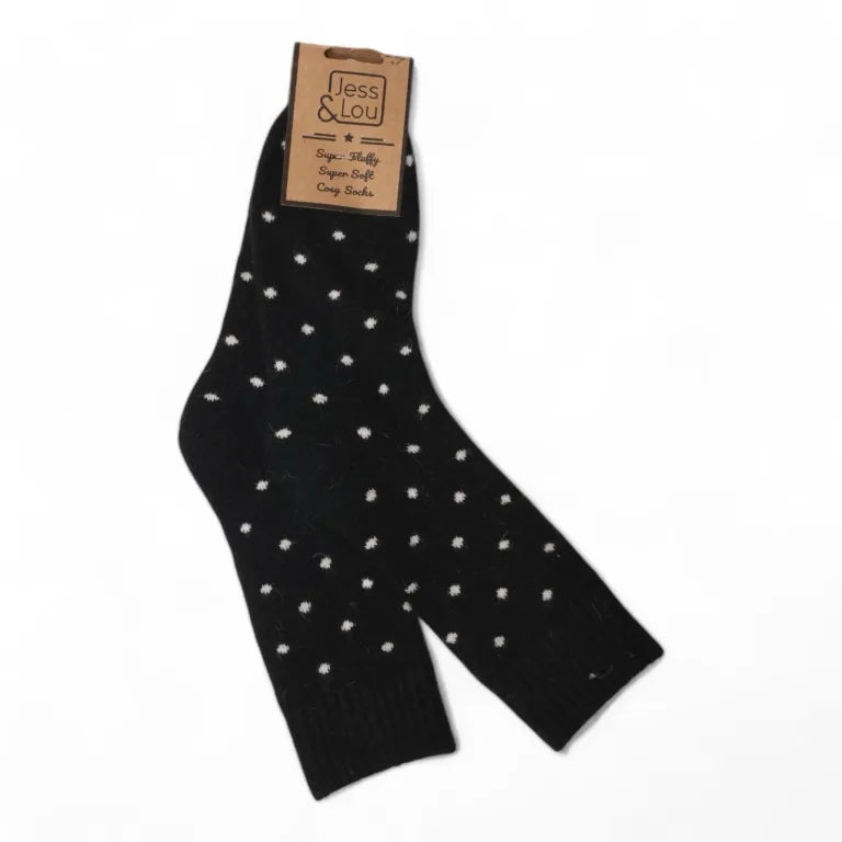 Small Dot cosy socks - 2 colours