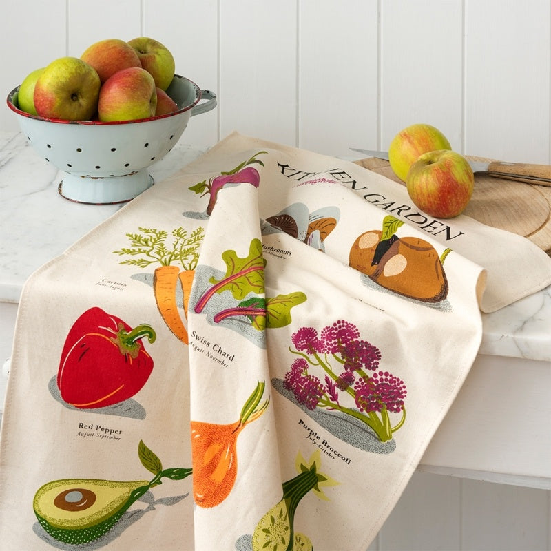 Tea towel - Kitchen Garden