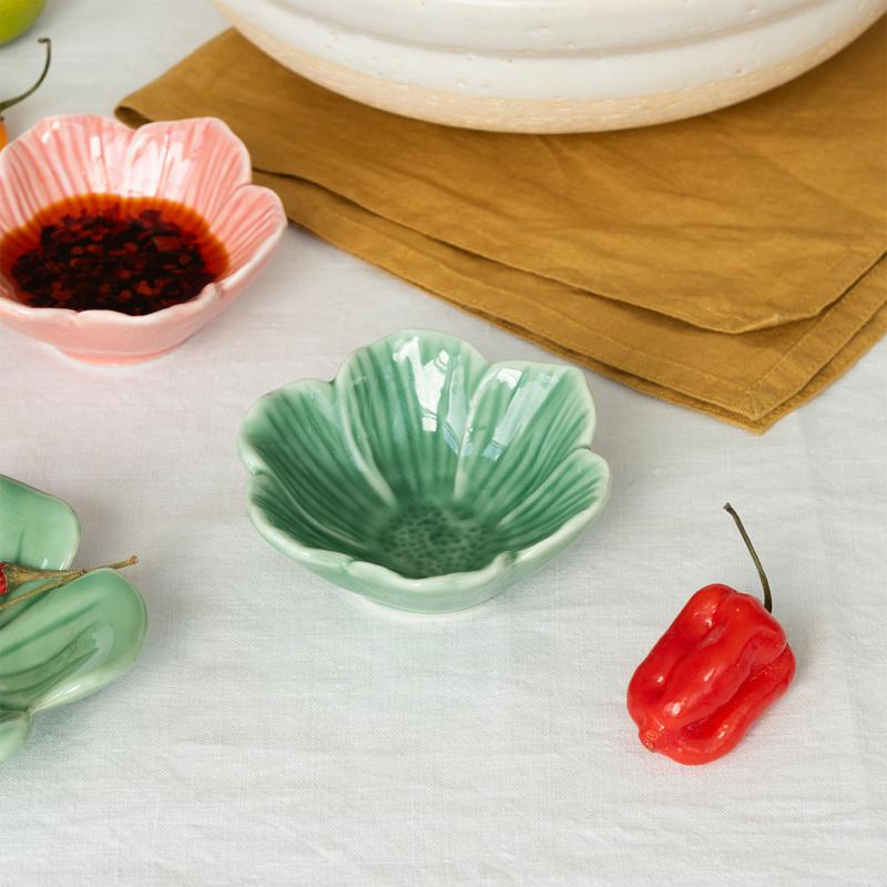 Ceramic Flower Bowl
