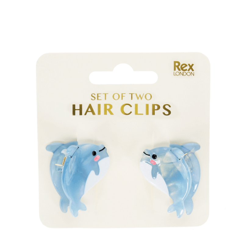Mini hair claw clips (set of 2)