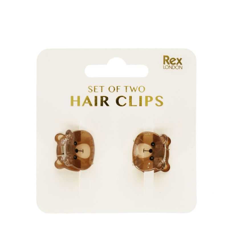 Mini hair claw clips (set of 2)