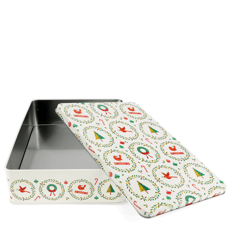 Mince pie storage tin