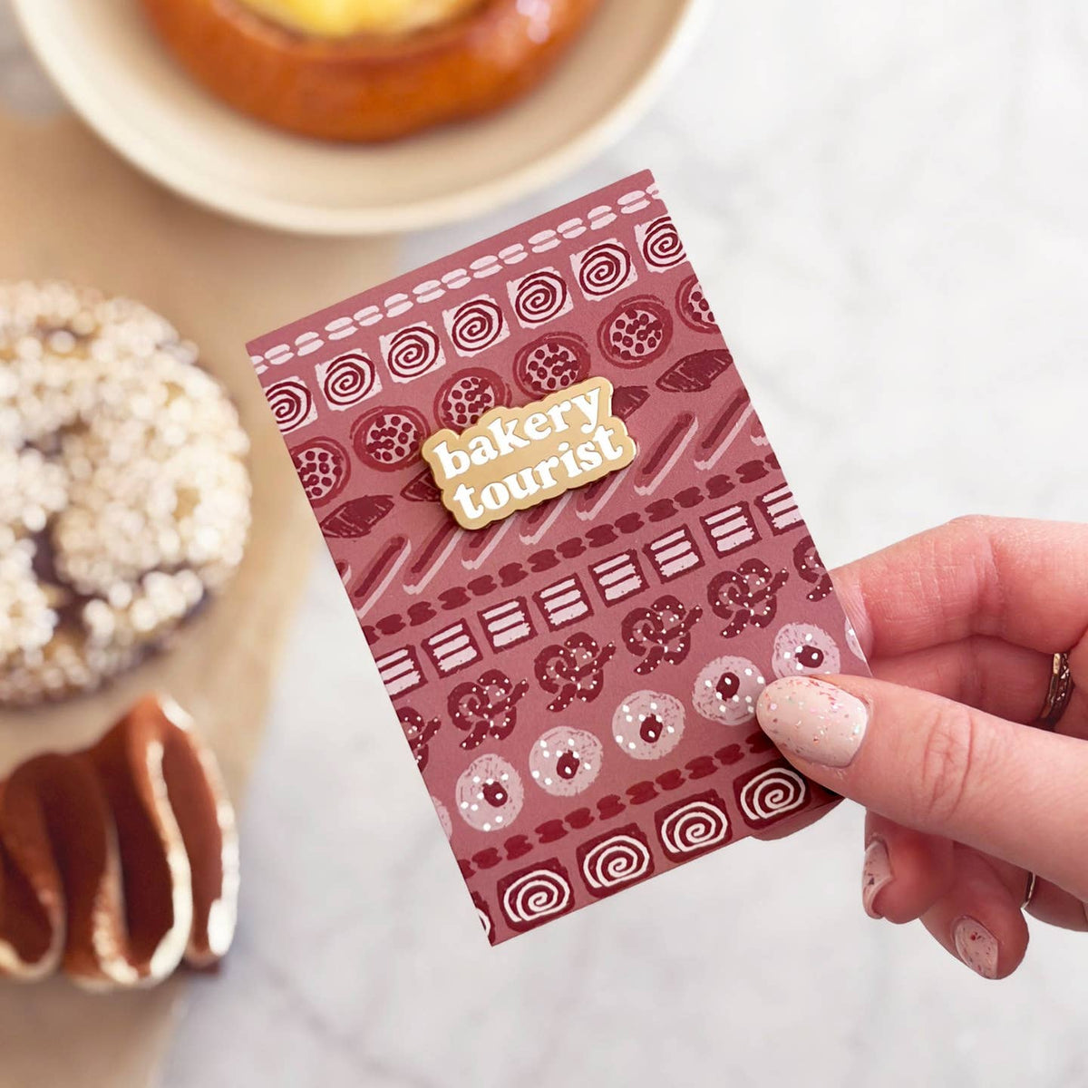 Bakery Tourist - Enamel Pin