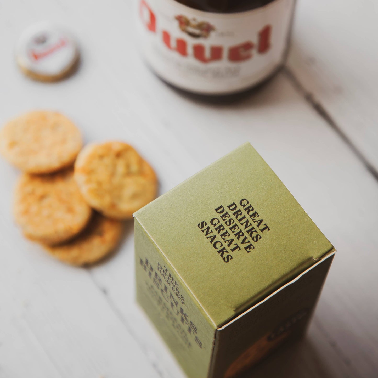 Drinks Biscuits - Italian Cheese & Sweet Basil 36g