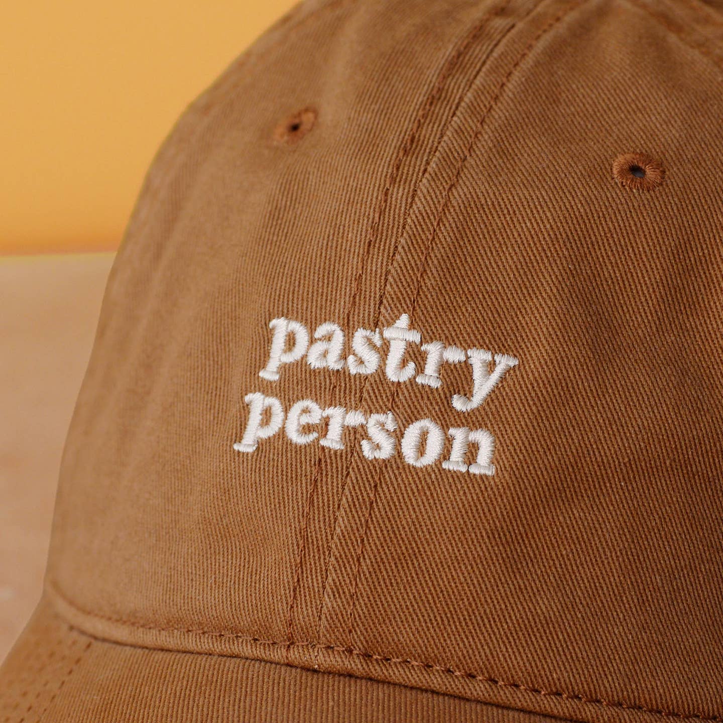Pastry Person, Cotton Baseball Cap