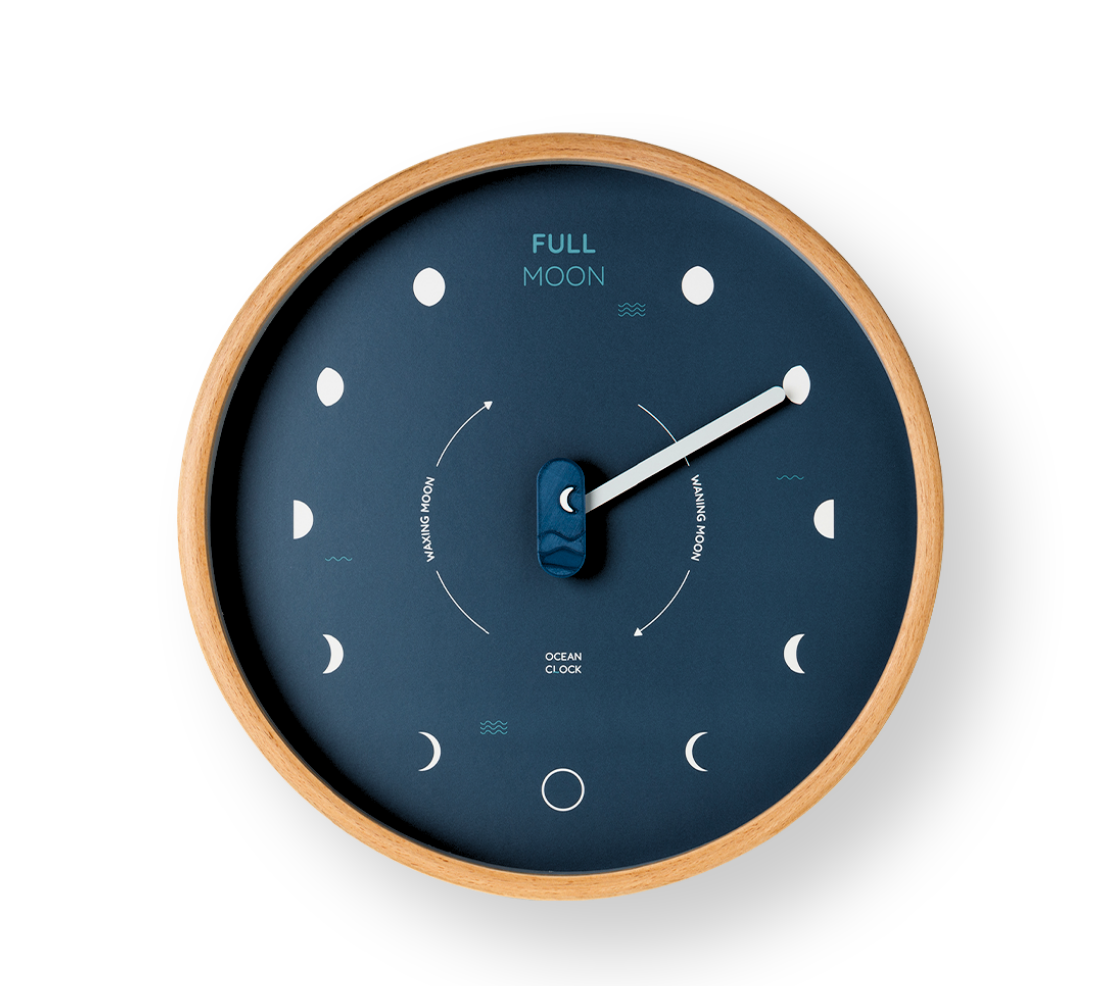 Moon Phase Clock - Storm