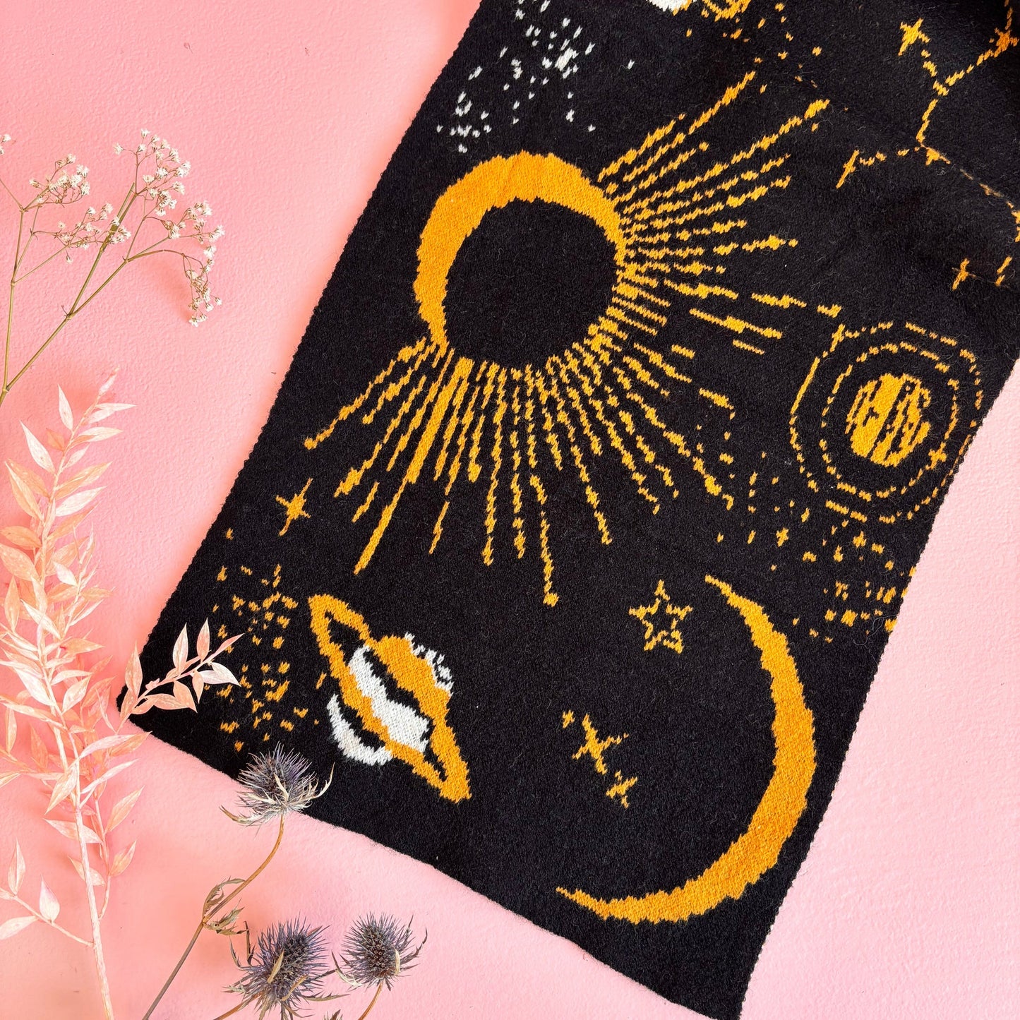 After Dark Black Scarf