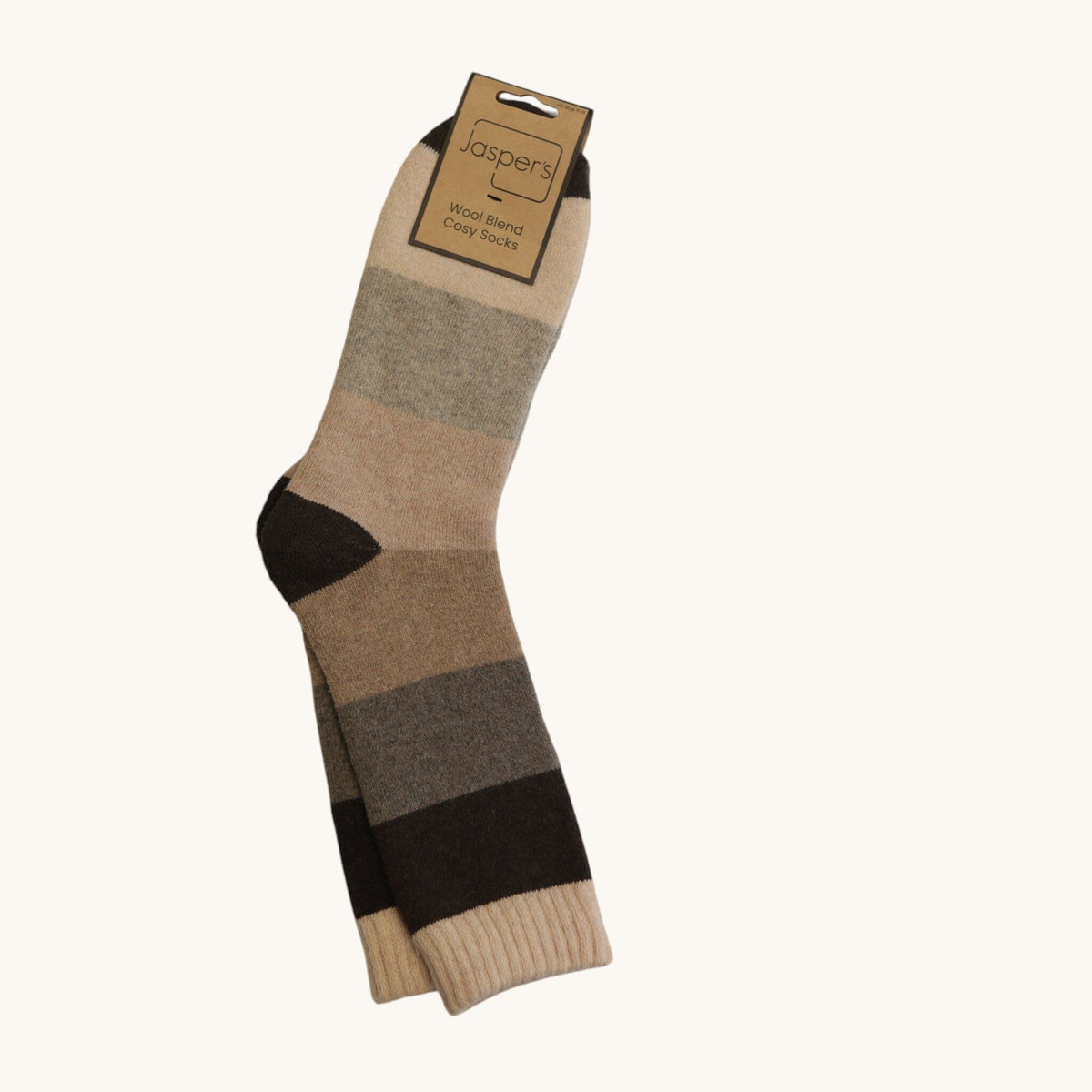 Cappuccino Gradient Block Cosy Men’s Socks
