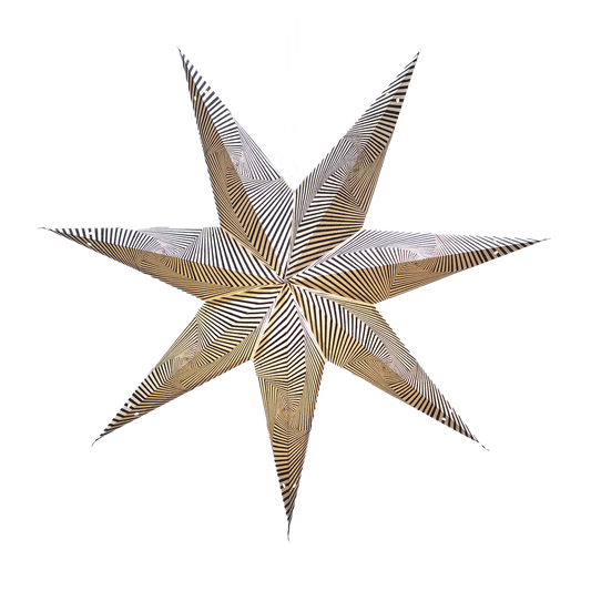 Paper Star Lantern - Liberty Noir