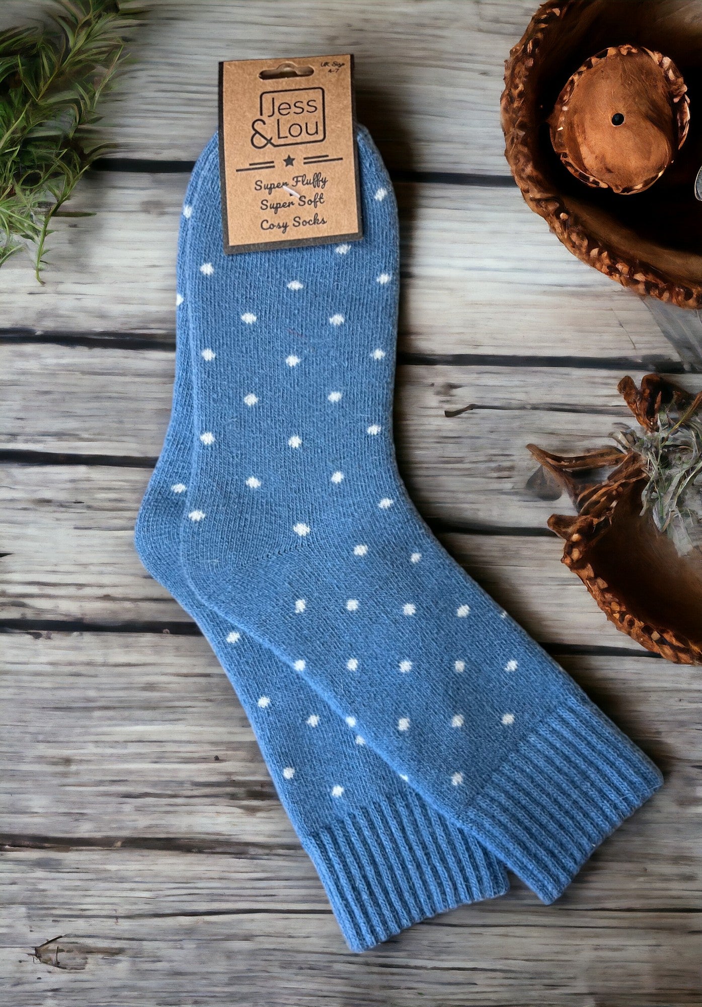 Cosy Delightful Dots Socks