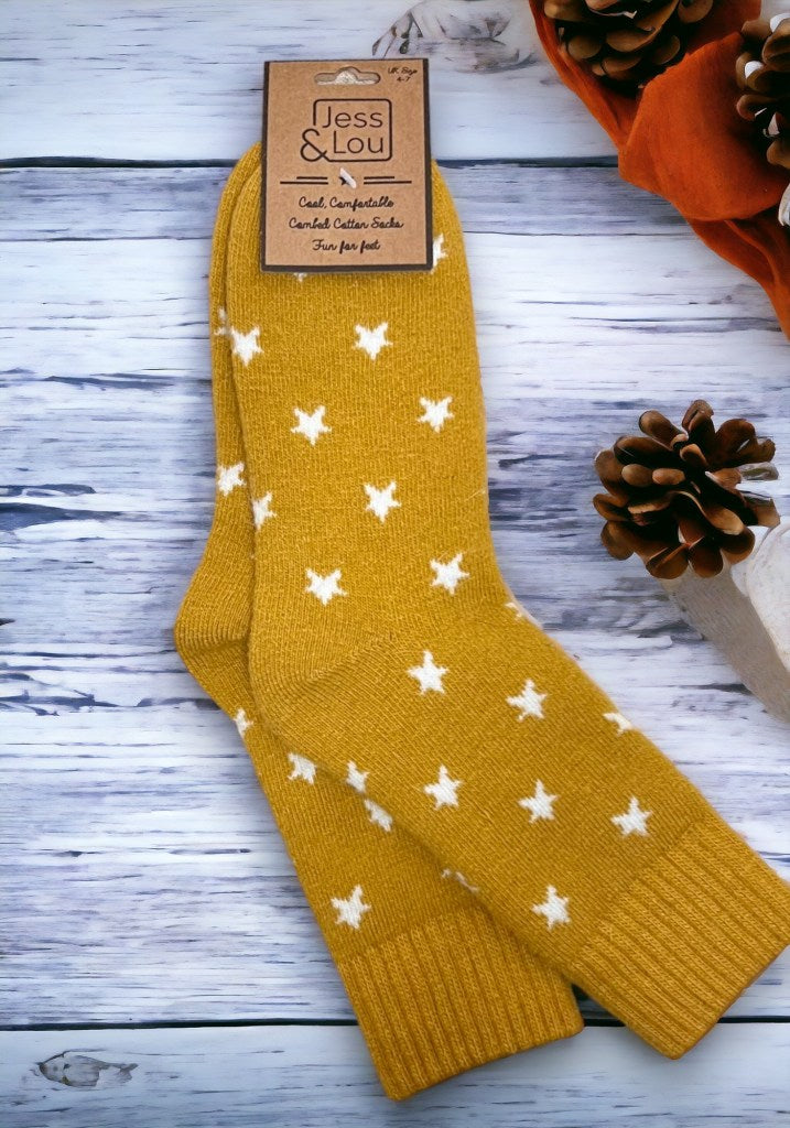 Cosy Stylist Star Socks