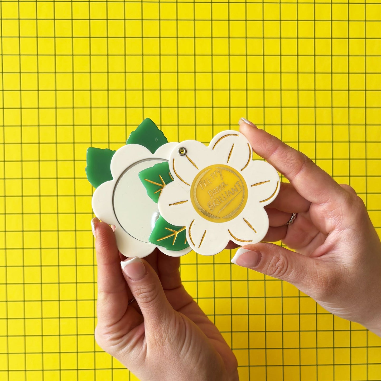 Pretty Damn Brilliant Compact Mirror