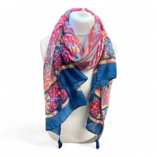 Tasslled Tranquillity Scarf
