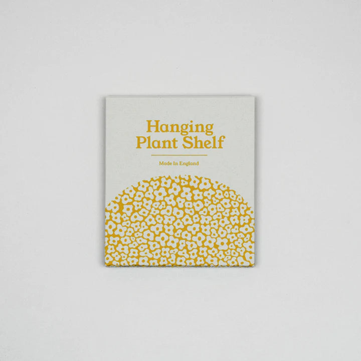 Hanging Plant Shelf (Small) Forget Me Not Yellow