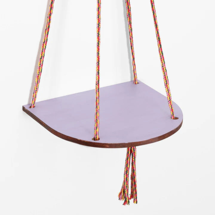 Hanging Plant Shelf (Small) Lilac Wash