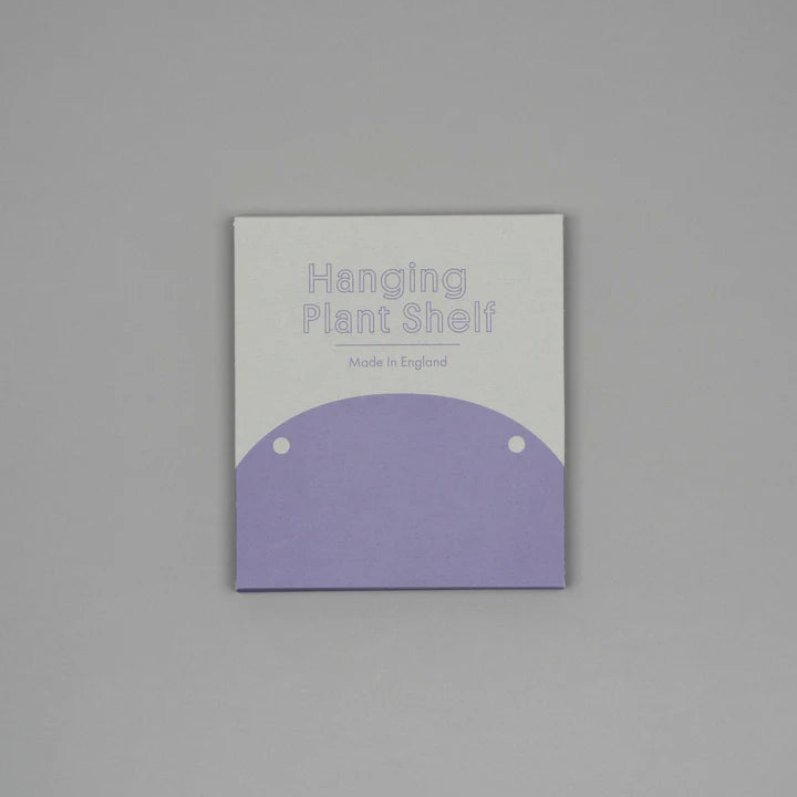 Hanging Plant Shelf (Small) Lilac Wash