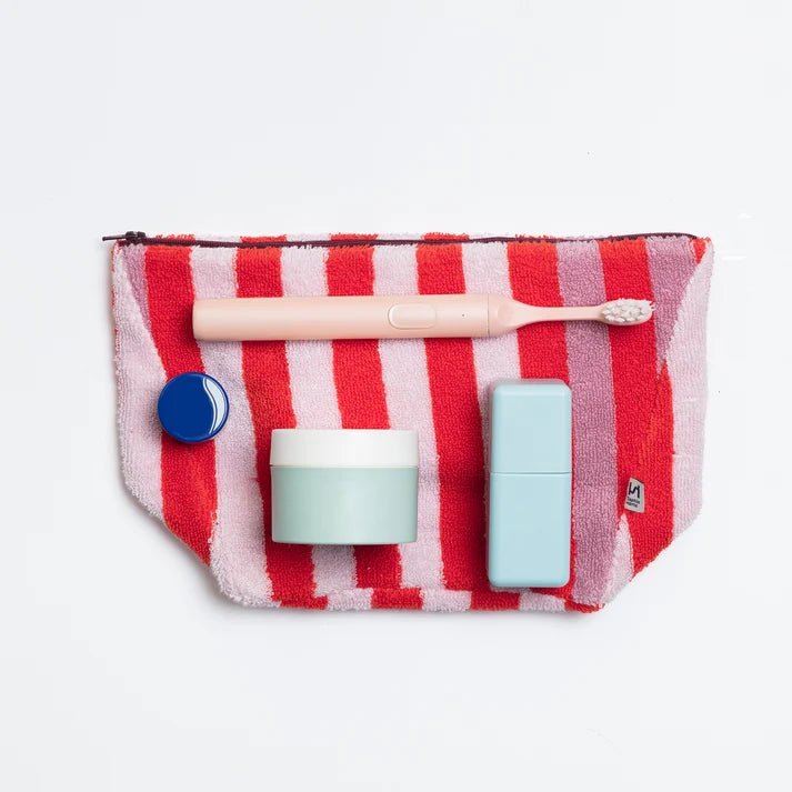 Striped Terry Wash Bag - 2 designs