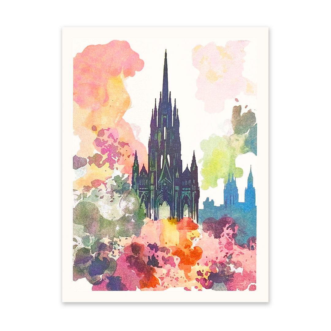 Scott Mounment Riso Print