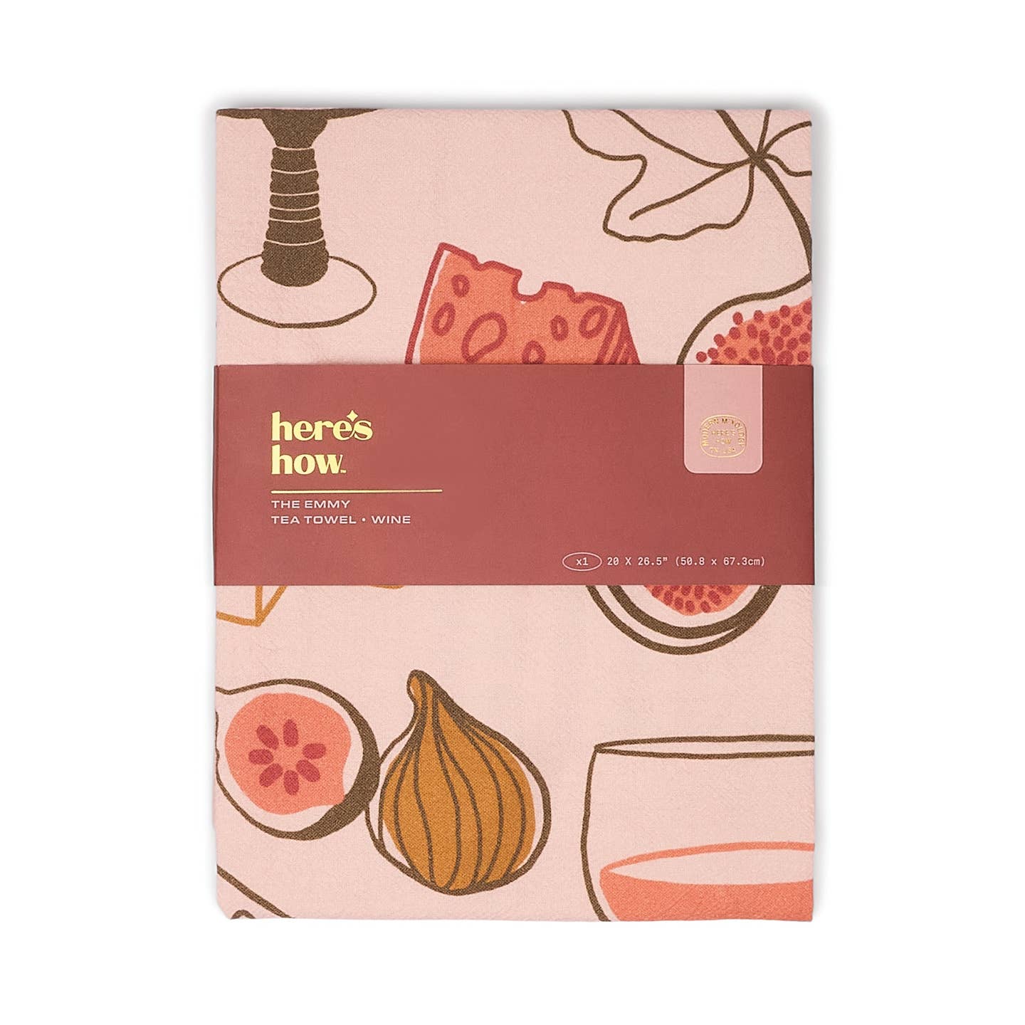 The Emmy Teatowel - Wine