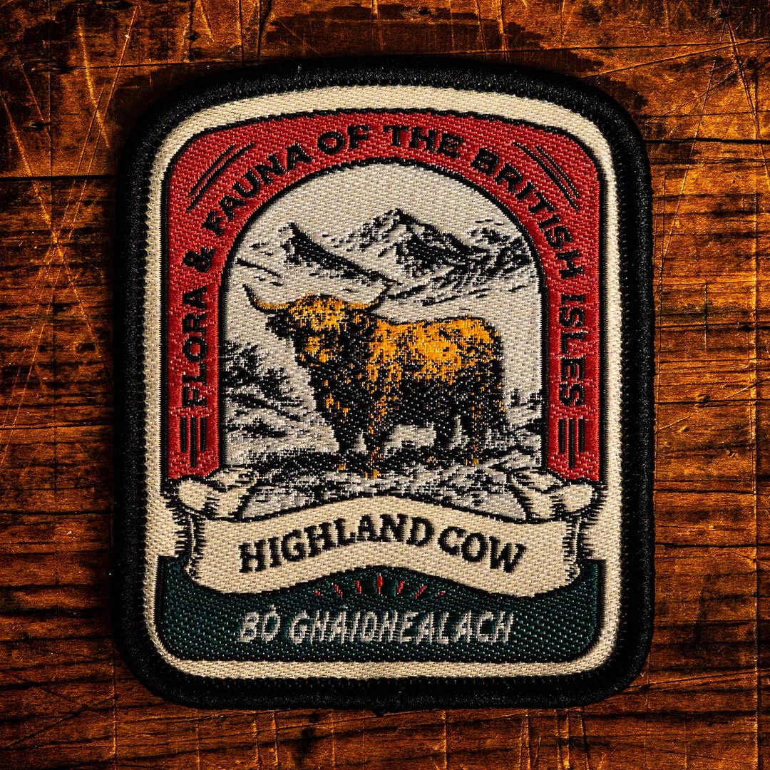 Highland Cow Patch