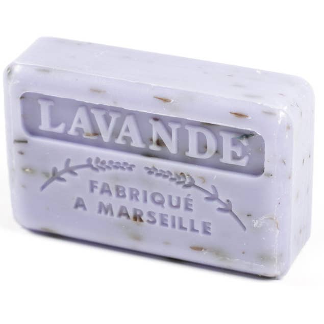 Lavender Flower Exfoliating soap bar