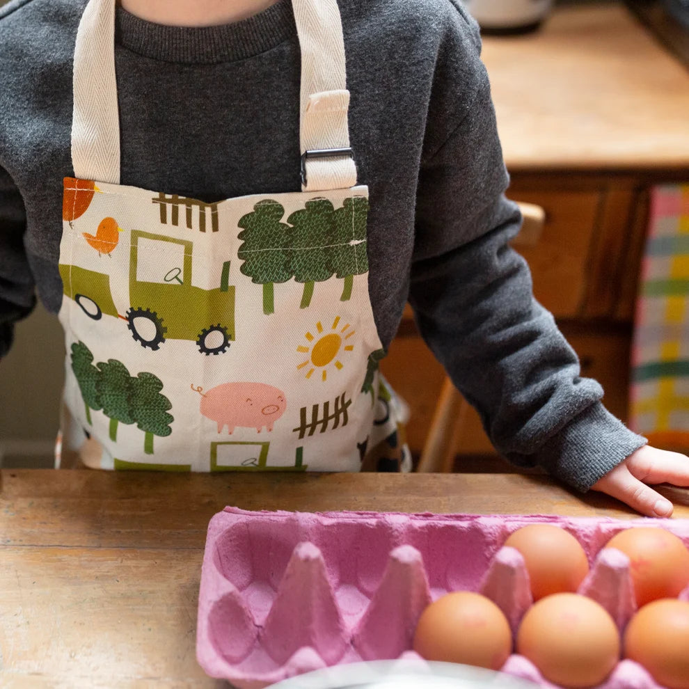 Children's Apron - farm