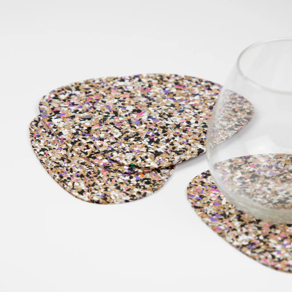 Beach Clean Pebble Coaster