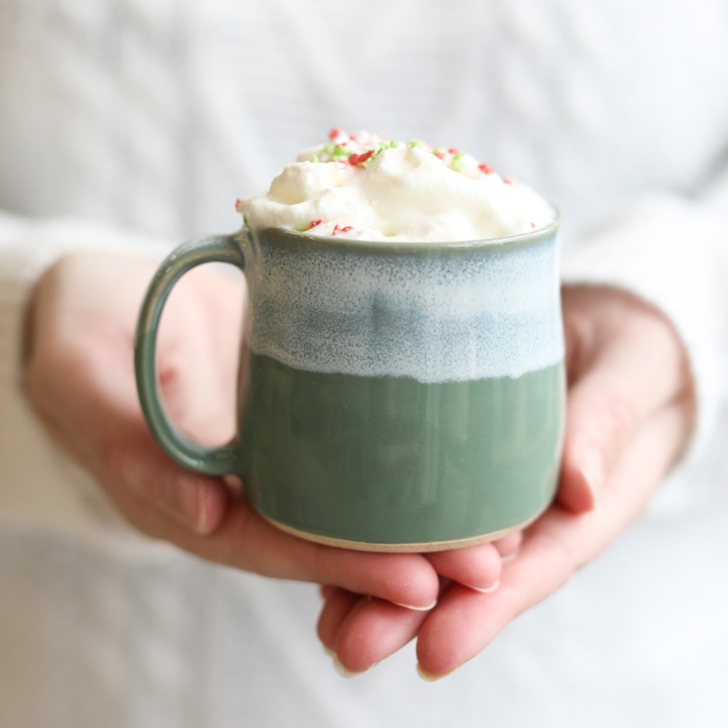 Sage Green Handmade Glosters Muglet