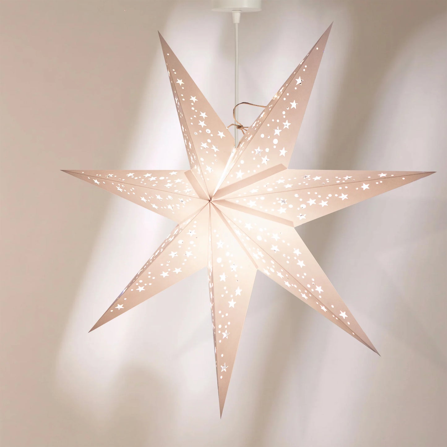 Paper Star Lantern -Venus White