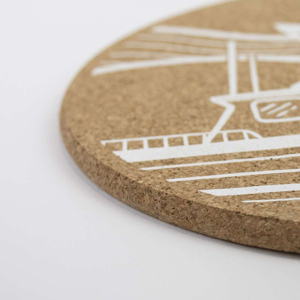 Cork Placemat - Ebb & Flo