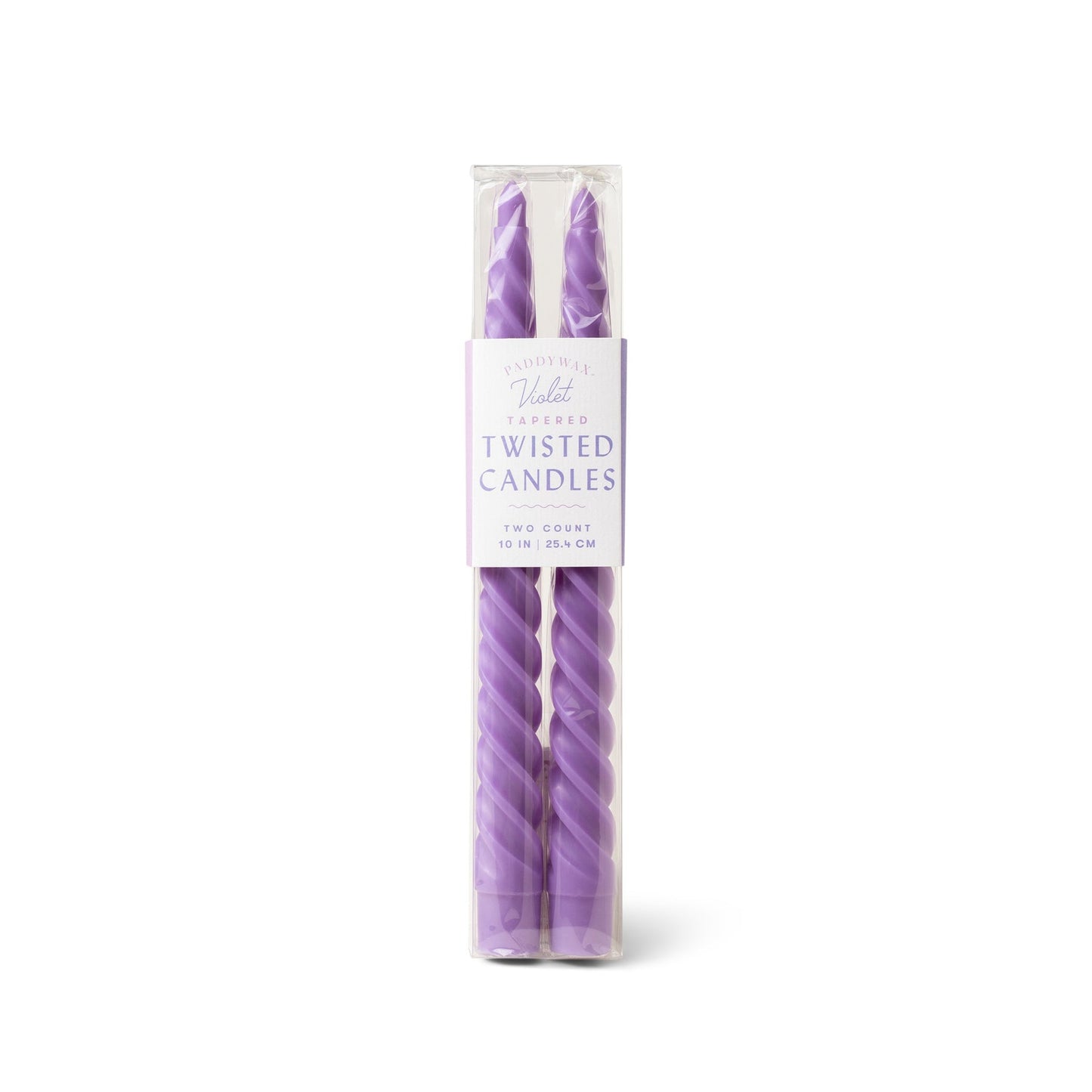 Twister Taper Candles 24cm