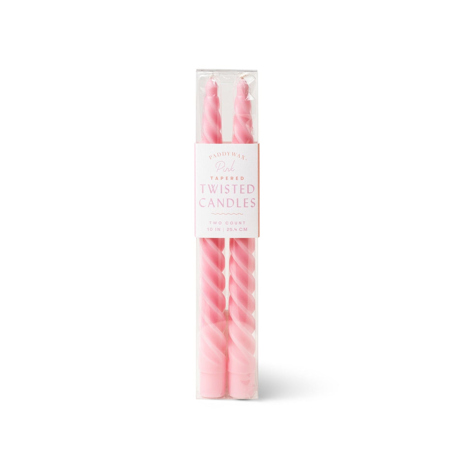 Twister Taper Candles 24cm