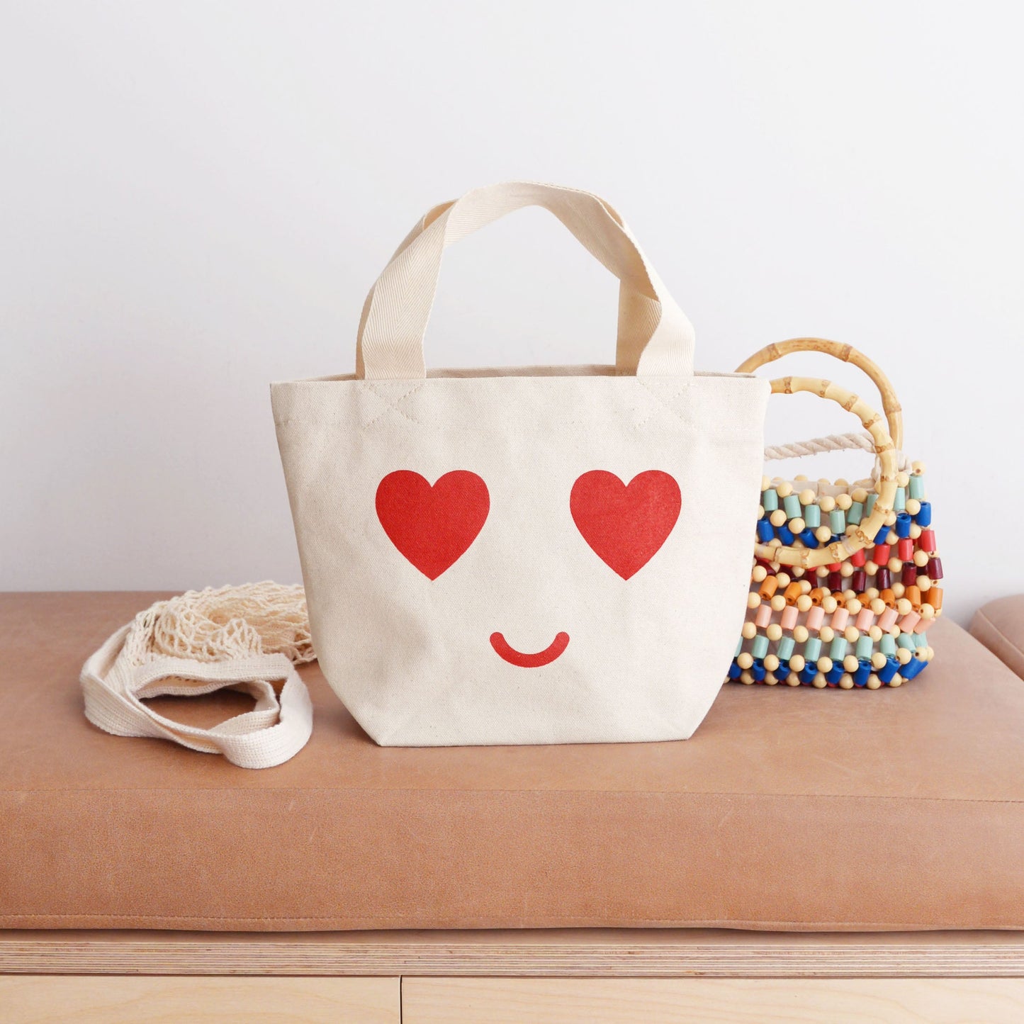 Heart Eyes Tote Bag
