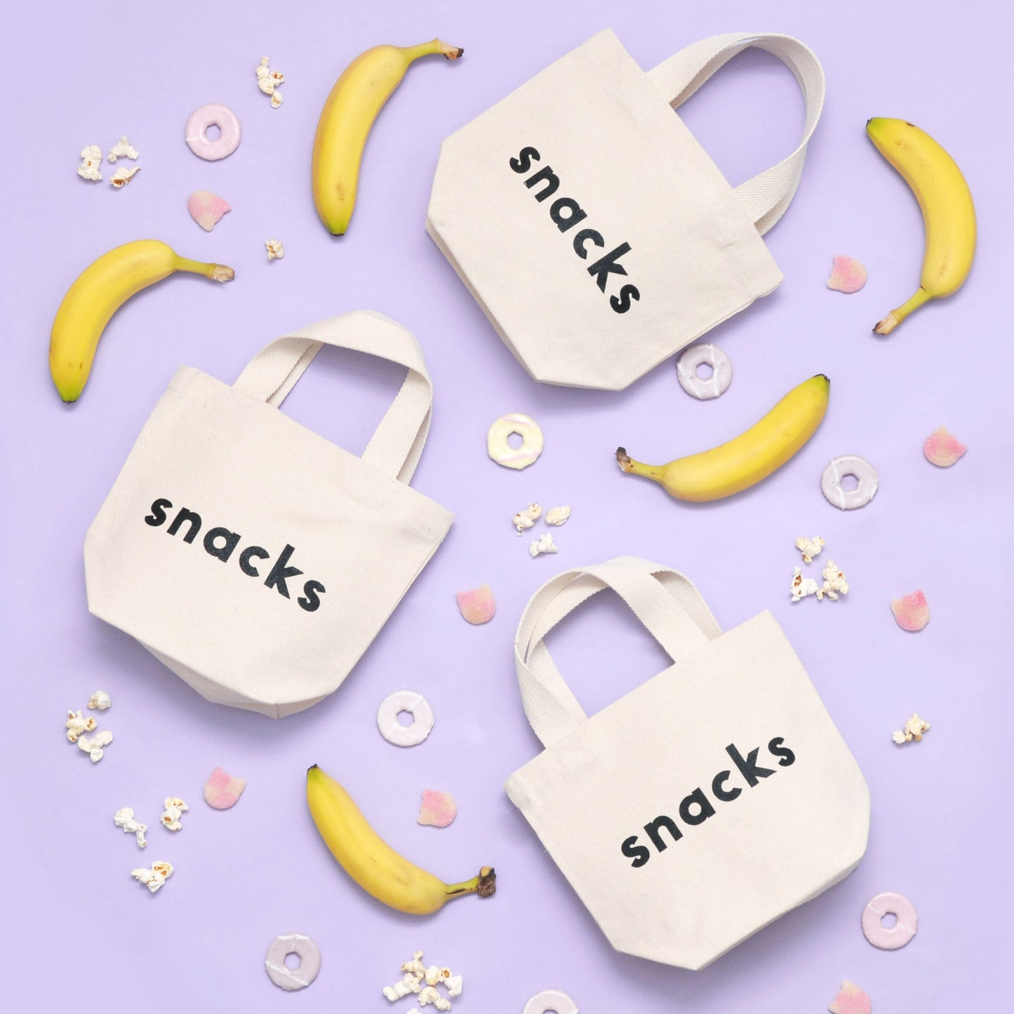 Snacks Tote Bag