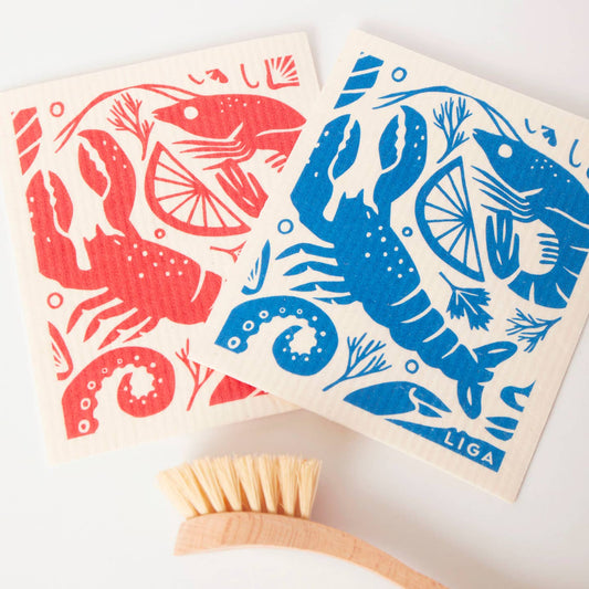Eco Dishcloths - Seafood Platter