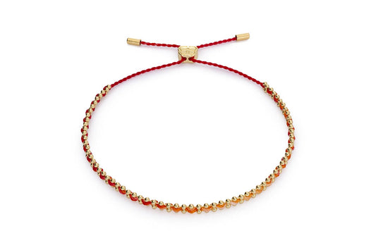 Braid Sunset Gold Woven Bracelet