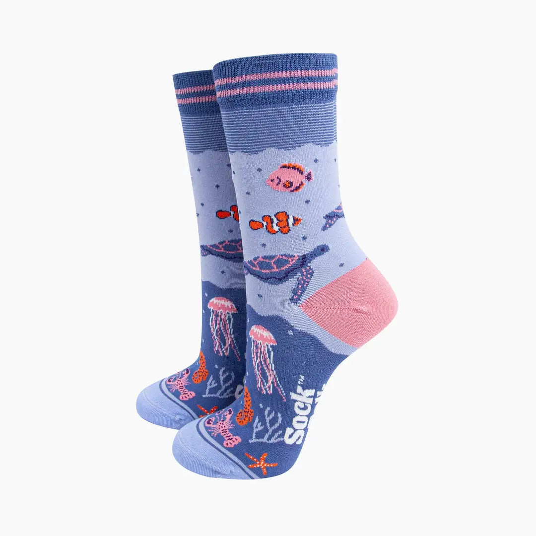 Under the Sea Bamboo Socks