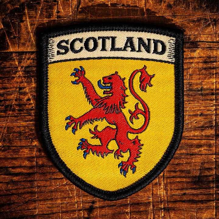 Royal Banner of Scotland Patch (Lion Rampant)