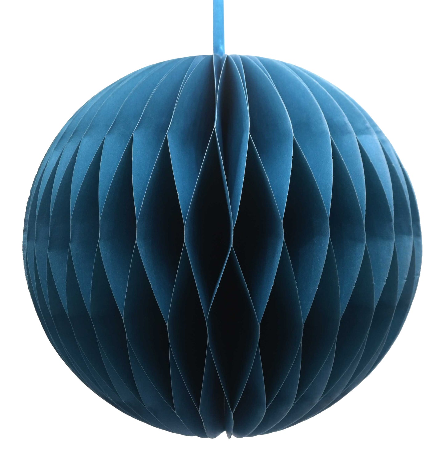 Paper Honeycomb Bauble - Turquoise