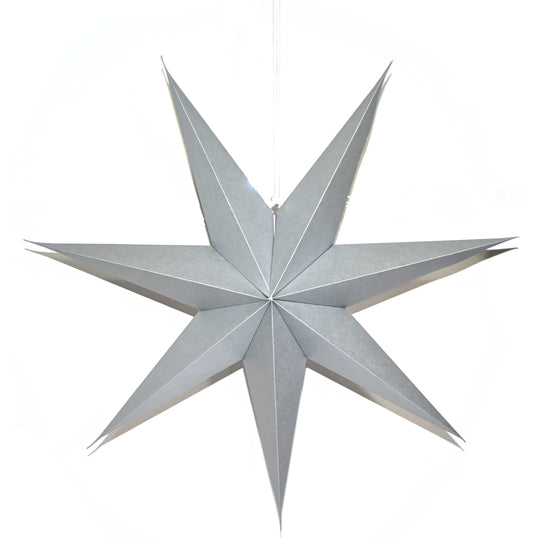 3D 7 Pointer Star - Silver