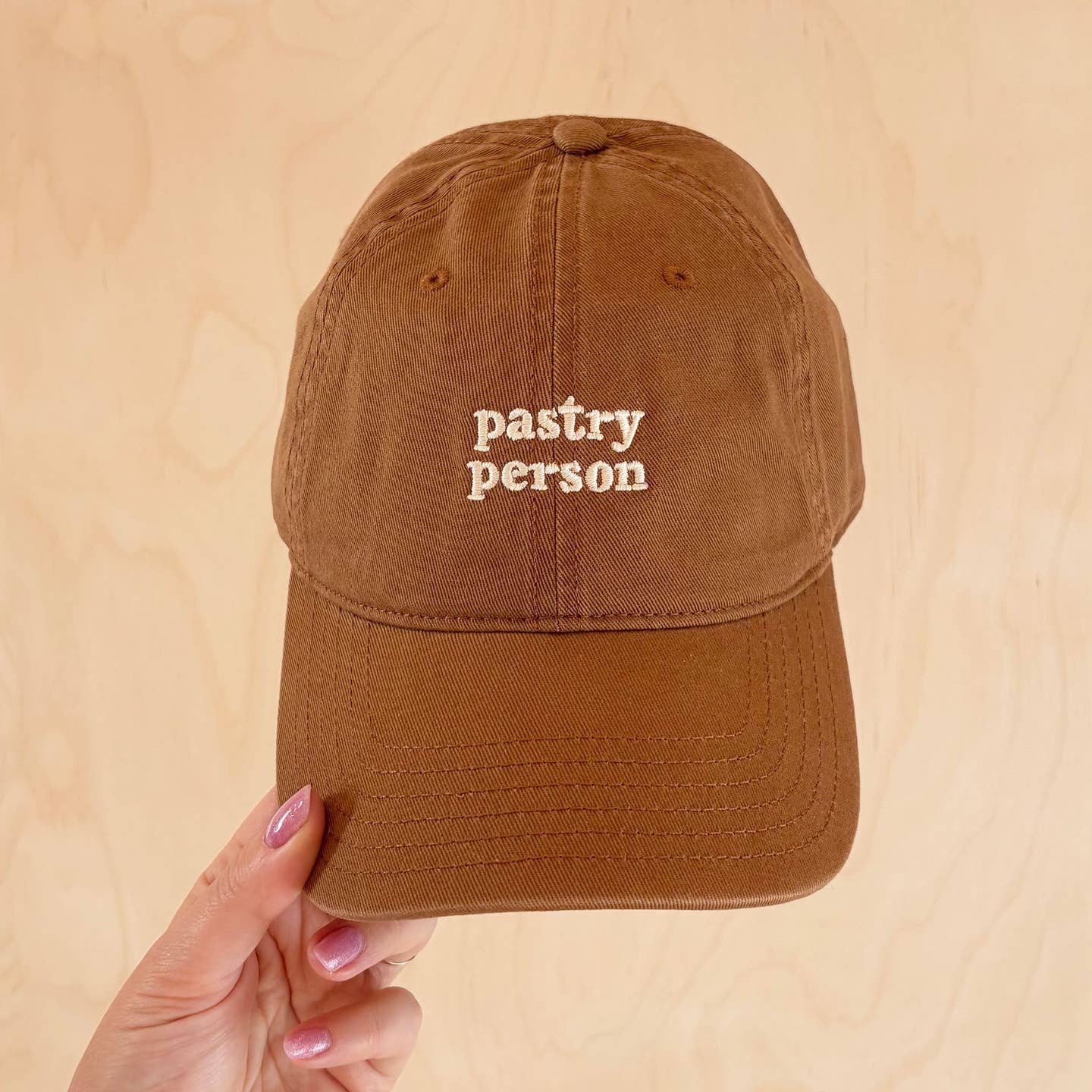 Pastry Person, Cotton Baseball Cap
