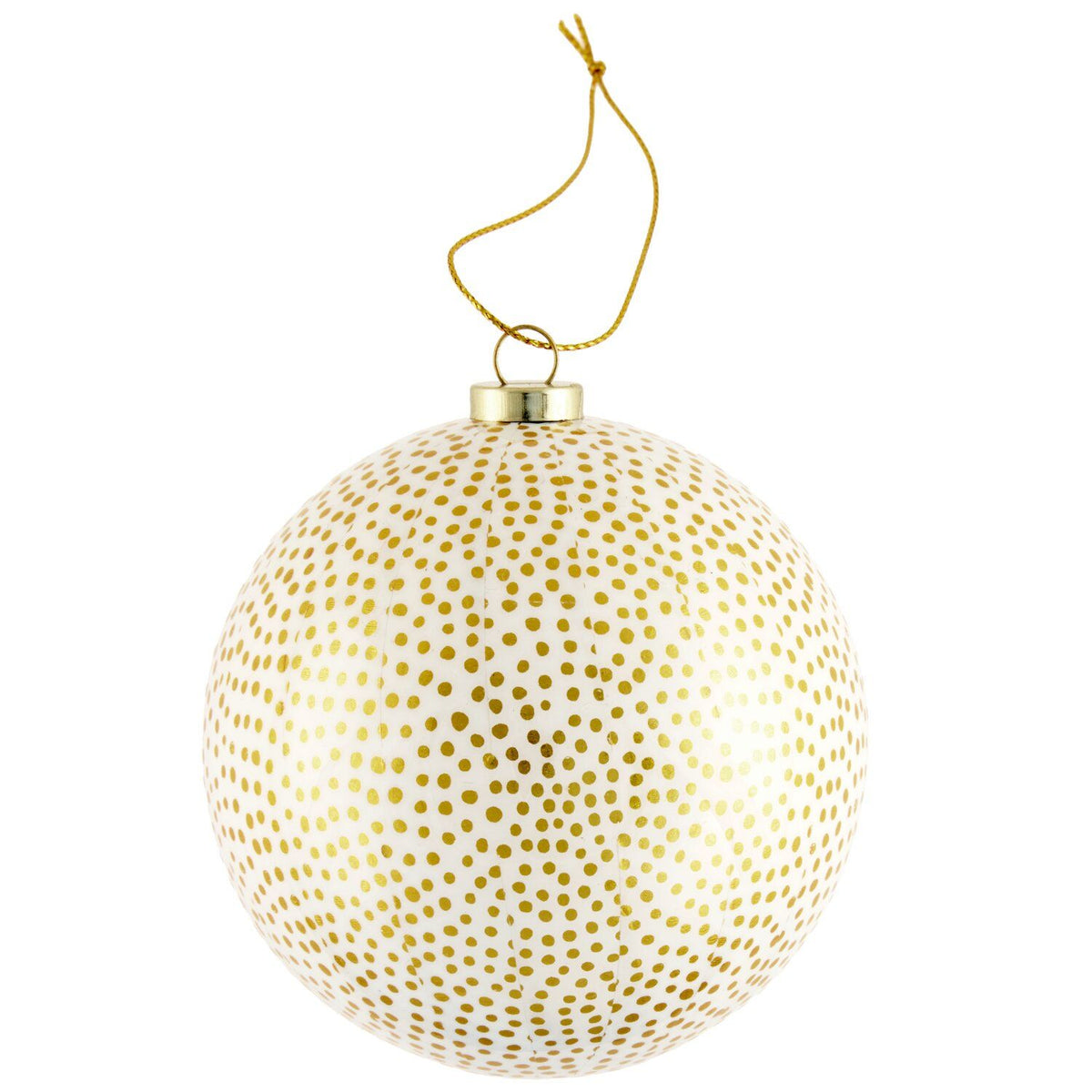 Gold Dot Bauble