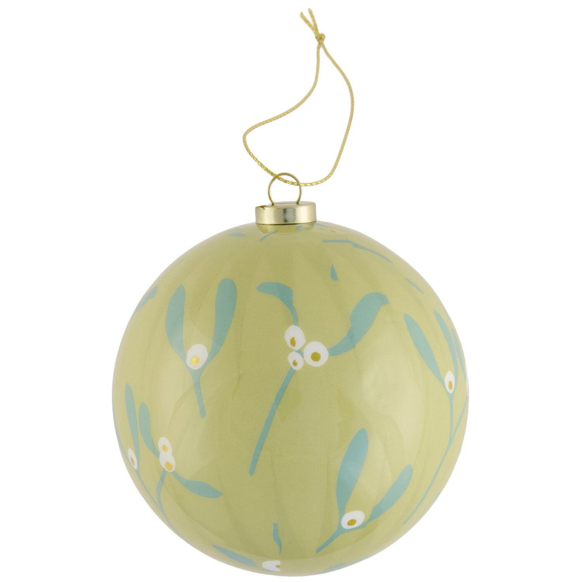 Mistletoe Bauble - Green