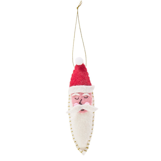 Felt Santa Portrait Decoration