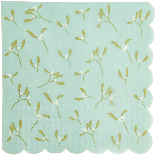 Mistletoe Napkins