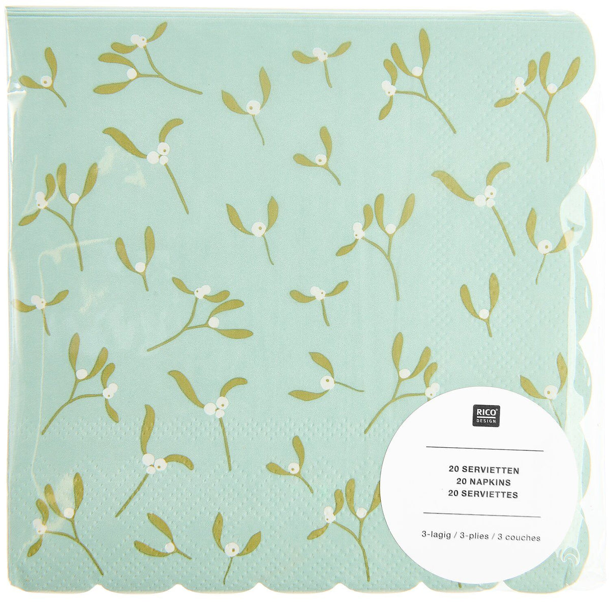 Mistletoe Napkins