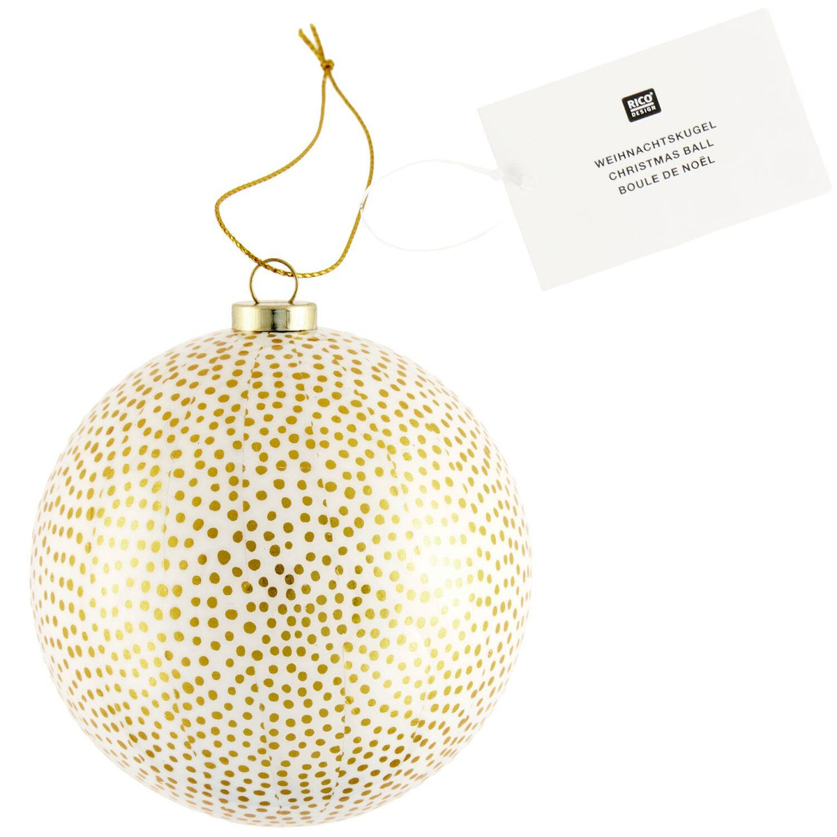 Gold Dot Bauble
